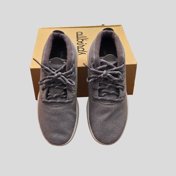 Allbirds Women's Wool Runner-up Mizzles Shoes Medium Grey Light Grey NIB - Picture 2 of 6